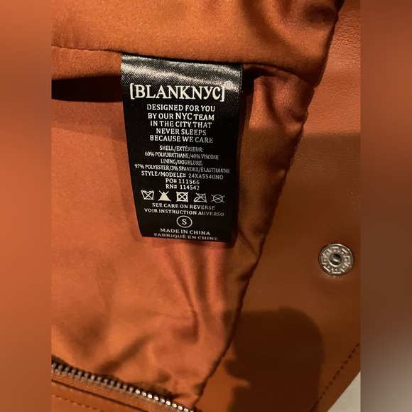 BLANK NYC Jacket- Small - Picture 6 of 12